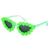 Nuevas Gafas de Sol para Niños de Nicho Moda Flor Vestido Protección Solar Gafas de Sol Forma Cóncava Visera Gafas de Sol 217 196
