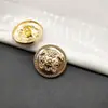 Botão de Metal Retrô Jaqueta de Terno Botão Decorativo Casaco de Lã Versátil Botão Redondo para Suéter Feminino