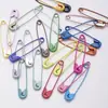 La Fábrica Suministra Alfileres de Seguridad Pintados de 24 Colores en Varios Tamaños, Etiquetas para Ropa, Alfileres de Seguridad Transfronterizos y Pines Coloridos