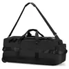 Bolsa de Reboque Dobrável com Rodas Transporte Manual Bolsa de Viagem Mochila Multifuncional Bolsa de Viagem Bagagem de Mão para Longa Distância Bagagem de Despacho