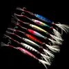 Wanya banco lanzando plato de hierro pequeño anzuelo de pesca señuelo artificial equipo de pesca plato de hierro Luya señuelo metálico plato de hierro cebo de plomo 5.5cm15g