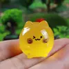 Nuevos Adornos Luminosos de Gatito Lindo para Escritorio Accesorios para Joyería DIY Resina Estereoscópica Decoraciones para Jardinería de Paisaje Micro