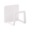 Estante para lavabo de gabinete multifuncional, estante para almacenar tablas de cortar, estante para tapas de ollas, estante para tablas de cortar montado en la pared, estante de cocina sin perforaciones para el hogar