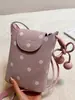 Shuai Mijia 2026 Bolso de Hombro Nuevo de Lunares de Nicho, Bolso Cruzado Retro Exquisito y a la Moda, Bolso Simple para Teléfono para Viajes Diarios