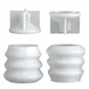 Aromaterapia de Amapola Yeso Resina Cemento Pentagrama Árbol de Navidad Frasco de Almacenamiento Taza para Velas Adorno Molde de Silicona