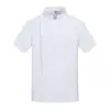 Ropa de Trabajo de Chef de Hotel de Manga Corta Catering Restaurante de Hot Pot Cocina de Hotel Ropa de Chef Primavera y Verano Ropa de Trabajo para Hombre Estampado