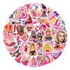 60/120 Barbie Barbie Adesivo Decoração Laptop Bagagem Conta Mão Brinquedo Adesivos Atacado