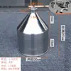 Funil de Aço Inoxidável, Funil de Armazenamento, Funil Industrial, Funil com Filtro de Grande Diâmetro, Funil Cônico Industrializado