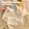 Pantalones de Seguridad de Seda de Hielo sin Costuras Ropa Interior para Niñas 10A Entrepierna Extendida de Algodón Cintura Media Nuevos 2025 Transpirables Pantalones Cortos para Mujer