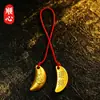 Taza de Danza del León de la Suerte, La Fortuna Llega, Copa Sagrada, Artículos Culturales y Creativos, Taza Creciente de Chaoshan y Minnan, Llavero Colgante de Buena Suerte