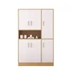 Zapatero para entrada de casa, mueble de almacenamiento integrado en la pared, armario grande para pasillo, zapatero, decoración simple para el hogar