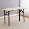 Mesa plegable para el hogar, Escritorio rectangular para estudiar, Mesa de entrenamiento, Mesa para puesto exterior, Mesa de conferencias, Mesa larga, Mesa de comedor simple