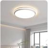 Lámpara de techo de espectro completo para sala de estar, dormitorio nórdico moderno y sencillo, protección ocular, iluminación decorativa para el hogar Zhongshan