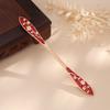Horquilla sencilla nueva transfronteriza estilo antiguo hanfu moño alto palillos flor temperamento palillos de doble cara en stock