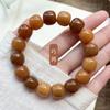 Pulsera de Semillas de Bodhi Xiaohongshu Envuelta Alrededor del Dedo Suave Color Café Leche Degradado Raíz de Bodhi Wenwan Placa de Cuentas de Buda Pulsera de Juego para Mujeres Venta al por Mayor