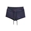 26 Shorts Esportivos Fitness Femininos Cor Sólida Casuais Curtos Hot Pants Estilo Verão Sexy Cintura Baixa Slim Fit Malha Elástica