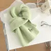 Año del Caballo Ponis Bordado Bufanda Suave y Cálida Versátil Calentador de Cuello de Año Nuevo Bufanda Otoño Invierno para Pareja para Mujeres