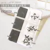 Accesorios para Uñas Perlas de Acero Doradas, Plateadas, Color Blanco K Perlas de Acero Mariposa Perlas de Acero Metálicas Mariposa Mini Caja de 6 Compartimentos Decoraciones para Uñas