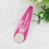 Clip de gota de pintura de 5 cm protección del medio ambiente color clip BB con base redonda pasador para el pelo de niños adecuado para resina adhesiva acrílico mujeres