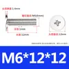 Parafusos de Aço Inoxidável 304 cm Grandes de Cabeça Chata Parafusos de Máquina de Cabeça Fina Phillips Parafusos de Máquina de Cabeça Chata M3/M4/M5/M6