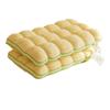 Almohada Pan de Nube Hogar Adulto Soporte Columna Cervical Almohada para Dormir Núcleo Individual Dormitorio Estudiantil Dormir Cabeza Entera