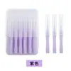 Cepillo de Hilo Dental Rosca al por Mayor Caja de 20 Piezas Cepillo Interdental Portátil Cepillo para Espacios Ortodónticos Hilo Cepillo Interdental Cepillo para Cejas