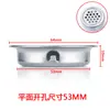 Tampa de Grade de Ventilação Redonda de Aço Inoxidável para Gabinete de Esgoto Guarda-roupa Tampa de Ventilação com Borda Chanfrada para Furo de 19mm