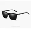 Venta al por mayor al contado Gafas de sol de aluminio y magnesio para hombre Gafas de sol de venta caliente con drenaje 0733 Gafas de sol clásicas para exteriores y ciclismo para mujer