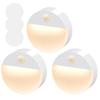 Luz Nocturna LED Inteligente Inalámbrica Transfronteriza con Sensor de Cuerpo Humano para Cabecera, Hogar, Baño, Pasillo, Armario