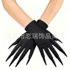 Accesorios para Mujer de los Años 1920 Spandex Satén Flocado Guantes de Charol Accesorios de Disfraz para Fiesta de Baile Transfronteriza en Stock