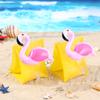 Suministro al contado manga de agua para nadar piña cereza niños flamenco anillo de brazo cangrejo anillo flotante anillo de brazo