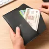 Nueva Cartera Larga Fina para Mujer Bolso de Mano Simple y de Moda Gran Capacidad Bolsa para Tarjetas de Cuero Suave Bolsa para Teléfono Móvil Cartera