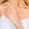AliExpress joias personalizadas quentes pulseira de strass feminina noiva alto temperamento tudo-em-um acessórios de casamento Corrente 05