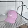 Gorra de Béisbol con Visera Bordada de Letra Estilo Coreano Cmin para Primavera y Verano para Hombres y Mujeres, Versátil y que Afina el Rostro