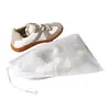 Fornecimento de Fábrica Sacos com Cordão de TNT Sacos para Armazenamento de Sapatos Personalizados para Casa Viagem Secagem de Sapatos Coberturas de Sapato à Prova de Poeira