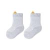 Calcetines de bebé verano malla transpirable calcetines infantiles media pantorrilla sin costuras algodón peinado orejas levantadas calcetines para niños Clase A