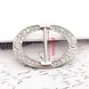 Canto de roupas femininas fivela com nó fivela de cintura fivela de roupa decoração de bainha de camiseta camisa estilo coreano de verão Pérola Strass