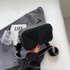 Bolso Pequeño de Banda Ancha Explosivo de Moda para Mujer 2023 Nuevo de Moda Verano Bolso de Hombro Estilo Occidental Bolso Cruzado Pequeño Cuadrado