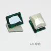 Dongzhou Nail Art Strass K9 Esmeralda com Fundo Pontiagudo Strass Irregular Acessórios para Joias DIY Strass para Unhas Populares Outono e Inverno
