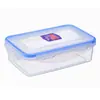 Caixa de mel de encaixe 500g caixa para conservação de alimentos grau alimentício caixa retangular transparente selada geladeira forno de micro-ondas caixa de mel PP