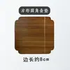 Tapa de termo tejida de bambú accesorios para juego de té casero tapón de madera posavasos tapete aislante térmico ceremonia del té tejido estilo Zen preparación de té de madera