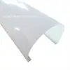 Fabricante Extruda Abajur de PC Listrado Interno de Tamanho Grande, Concha Protetora de Lâmpada Externa Anti-UV, Cada Tubo Bicolor é Personalizado