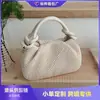 Bolsa Balde de Moda de Nicho Transfronteiriça, Bolsa Transversal de Ombro Feminina Estilosa e Moderna, Bolsa Transversal Casual Texturizada para o Dia a Dia