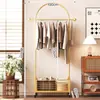 Colgador de Ropa de Pared para el Hogar de Lujo Sencillo Colgador de Armario de Dormitorio de Pie Estante de Almacenamiento Perchero