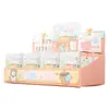Figura de Caja Misteriosa de Gato con Lazo Divertido de Moda Adorno Decorativo Abstracto Creativo para Escritorio Regalo de Cumpleaños