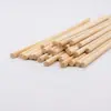 Venta al por mayor de palitos de bambú de fabricante con un diámetro de 0,6-1,2 cm, palitos redondos, palitos pequeños redondos de madera hechos a mano, brochetas de bambú para manualidades, materiales de bambú