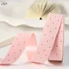 Tela de cinta de pana de lunares cinta de cinta DIY lazo accesorio para el cabello sombrero lunares embalaje corbata