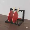 Estante Minimalista para Guardar Pelotas de Ping Pong, Organizador de Paletas, Soporte de Paleta para Montar en la Pared para Sala de Recreación y Entrenamiento