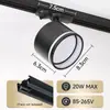 Luz de riel GX53 transfronteriza de 110v sin fuente de luz principal, uso comercial para salas de estar, tiendas de ropa y salas de exposiciones, foco de riel LED de tres colores