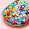 Aliexpress Cuentas Acrílicas Color Plateado DIY Aretes con Cuentas Accesorios para Pulsera Materiales Cuentas Sueltas Accesorios para Hacer Brillantes